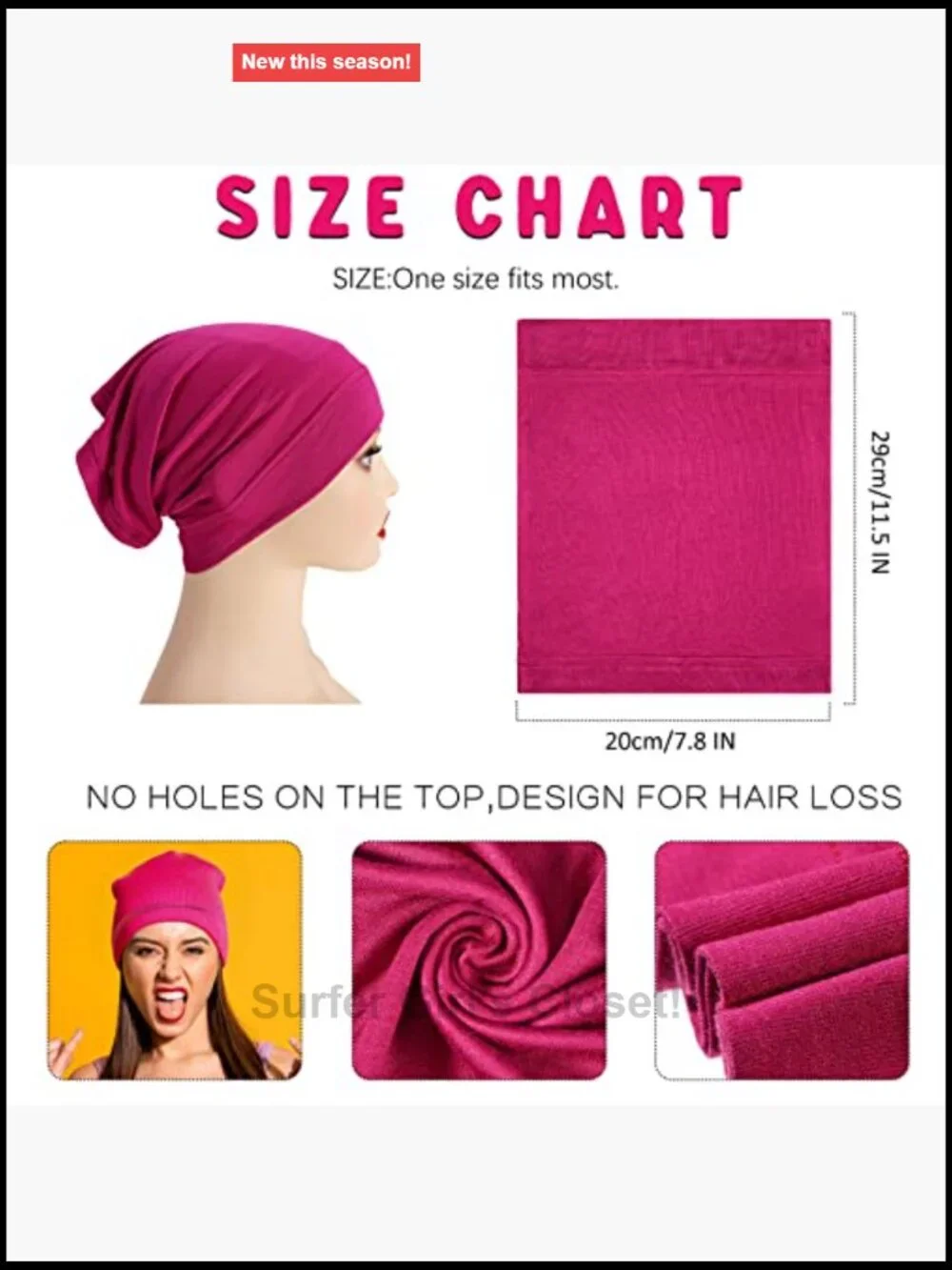 Stretch Solid Knit Hijab Caps 25-Pack Breathable Cotton Unisex Dreadlock Cap
